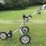 Pulled 3 Wheeled Golf Bag Cart thumbnail-1