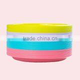 2017 Clear PP Plastic Round Shape Plates Set for Picnic thumbnail-2