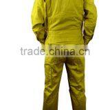 Yellow EN11612 100%cotton Fire Retardant Coverall for Oil and Gas Industry thumbnail-2
