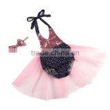 Latest Kids Dress Sequin Romper Tutu Set Baby Skirt Tutu thumbnail-4