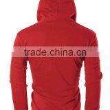 2017 Custom Thermal Hoodies Mens French Terry Oversized Dropped Shoulder Pullover Warm Hoodie With Ribbed Trims thumbnail-3