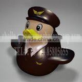 Wholesale Promotional Rubber Duck With Logo Imprint , Baby Bath Plastic Duck Toy , Floating Vinyl Duck thumbnail-6