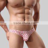 MGOO Custom Made Ice Silk Underwear For Men Sex Floral Print Boxer Brief XXXL Size Toy MB026 thumbnail-2