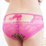 Sexy Heart Lace Bandage G String Women Open Crotch Thongs Panties Intimates Breathable Women Lingerie Underwear Girl Thongs thumbnail-4