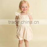 Little Girls Romper Lace Overlay Baby Clothes Romper Boho Baby Clothes European thumbnail-1