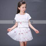 S80101A 2017 Summer T-shirt Dress Suit Summer Skirts Two-piece Outfit The Princess Skirts thumbnail-2