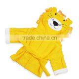 Fashion Designs Hooded Animal Modeling Baby Bathrobe Cartoon Baby Towel Character Kids Bath Robe Infant Beach Towels thumbnail-3