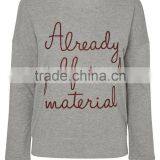 2016 Wensfashion Costume Women Leather and LightGrey Long Sleeved Sweatshirt With Hood thumbnail-3