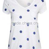 Women Short Sleeve Casual T-shirt With Print thumbnail-2