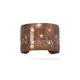 Fashion Engraved Copper Handmade Antique Bronze Tone Cuff Bangle / Bracelets for Man thumbnail-1