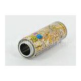 Insecticide / Snow Spray Cans Three Piece Tin Metal Aerosol Can