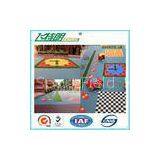 Sports Recycled Rubberized Floor Tiles Polypropylene Interlock Flooring