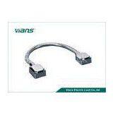 Flexible Electric Power Transfer Door Loop Cable Stainless Steel With Metal End