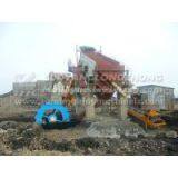 Natural River Sand, Lake Sand, Sea Sand Processing Equipments, for 10-15t Sand Processing Line With Washer, Screen, Feeder