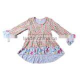 2017 Baby Girls Fall Aand Winter Cheap Boutique Wholesale Long Sleeve Fall Dress thumbnail-1