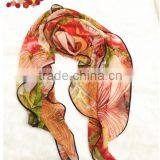 PRINTED POLYESTER SCARF