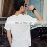 Peijiaxin Latest Design Casual Style O-neck White Plain Cheap Men Fancy Pocket T Shirt thumbnail-5