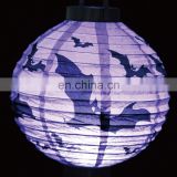 Halloween Party Decoration purple round paper lantern