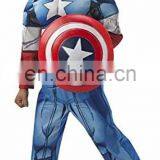 Marvel Avengers Assemble Captain America Deluxe With Shield Kids Costume FC2233 thumbnail-1