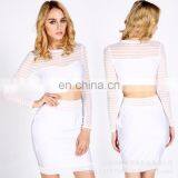 Sexy Bra Shape Wrap Two Piece Suit With Good Fitting Ladies Sexy Out Fit thumbnail-1
