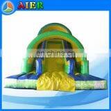 10m big elephant inflatable slide with arch