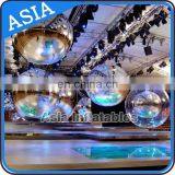 Durable and Cheap Giant Inflatable Advertising Mirror Balloon/ Silk Silver Balloon
