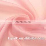 Plain Dyed Solied Color 100% Pure Mulberry Silk Chiffon Fabric/plain Pure Chiffon Silk Fabric