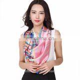 Light / Small Flower Printed Swiss Cotton Voile Fabric Factory New Prodthruct Design Scraf