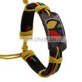 Jamaica b Font Halloween Hot Leather Font b Bracelet b Font Unisex Handmade thumbnail-1