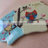 Unique Design Heatproof Ceramic Plate Mat With Cork Backing thumbnail-5