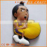 Customized Fashion Rubber Keychain/basketball Rubber Key Chain thumbnail-3