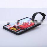 New Style Customized Oem Silicone Baggage Tags Non-Toxic Luggage Tag Pvc thumbnail-3