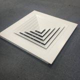 Hvac Air Terminals Square Ceiling Replacement 4 Way Air Diffuser thumbnail-3