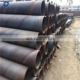 China manufacturer Non alloy Q345 larger diameter spiral welded steel pipe