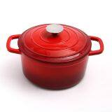 Enamel Cast Iron Dutch Oven Casserole Cast Iron Casserole thumbnail-2