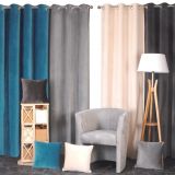 Velvet curtains