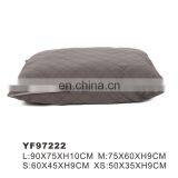 Wholesale Grey Multifunctional Soft Quilting Plush Pet Bed thumbnail-4