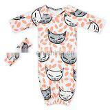 Toddler Adorable Many Colors Printed Wholesale Newborn Sleeping Bag Clothes Stylish Baby Girls Sleeping Gown thumbnail-6