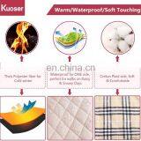 Warm Fashionable Pet Winter Clothes Cozy Waterproof Windproof Reversible British Style Plaid Dog Vest Winter Coat thumbnail-3