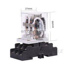 JQX-38F 3Z 40A Power Relay Intermediate Relay Electromagnetic Relay 11pin DC12V DC24V AC110V AC220V With Base