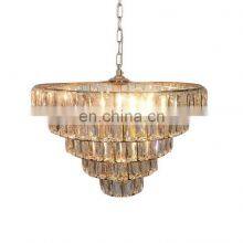 chandelier lighting Wedding Light Gold chandelier luxury Chrome Crystal Electric crystal chandelier for Home Hotel