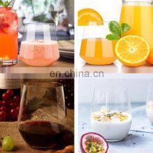 Portable Large Unbreakable Clear Creative Christmas Personalized Custom Tritan Plastic Red Wine Glass thumbnail-4