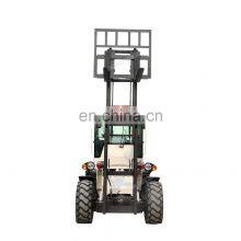 Diesel Small Forklift Truck 3 Ton 4 Ton 5 Ton Rough Terrain Forklift 4 Wheel Drive Truck Mounted Forklift thumbnail-4