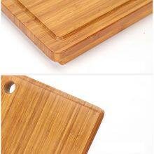 Wholesale Larger Bamboo Chopping Board With Juice Groove Have Hole Thick Kitchen Food Serivng Charcuterie Cutting Boards thumbnail-5