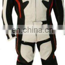 Custom Design Motorbike Racing Cowhide Motorcycle Leathers Suits Biker 1 Piece thumbnail-4