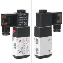 Airtac Solenoid Valve 3V210-06 3V220-06 3V210-08 3V220-08 Pneumatic Solenoid Valve 3 Way 2 Position Directional Pneumatic Valve thumbnail-1