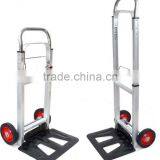 Durable Alloy Foldable Hand Trolley Luggage Trolley With Rubber Wheels thumbnail-1