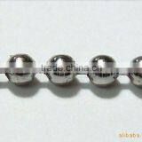 Yiwu 3mm high quality stainless steel unplated ball chain