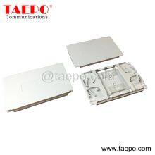 Sample Free 12 fibers plastic Fiber optic splice tray with snap-on cover from China Manufacturer TAEPO for Sale