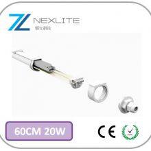 2FT 4FT 20W 40W 50W Luminaire LED étanche Workshop Lighting Fixture IP65 Waterproof Ceiling LED Lamp